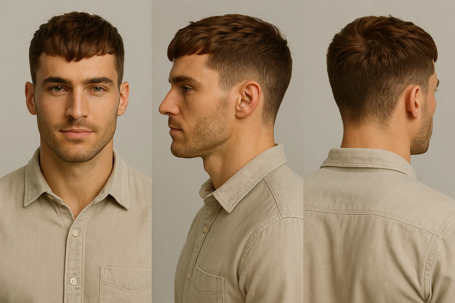 French Crop hairstyle