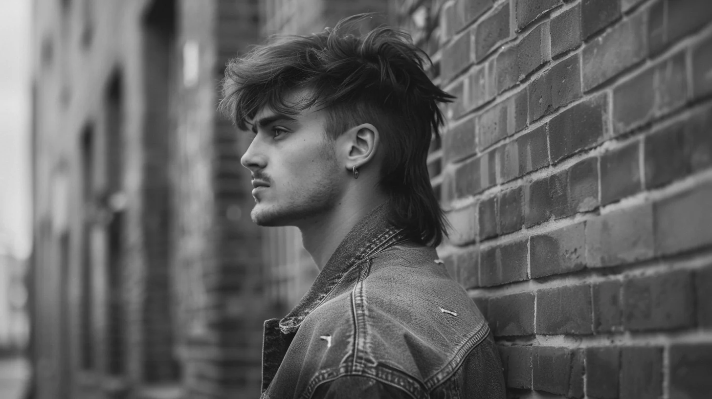 Modern Mullet hairstyle
