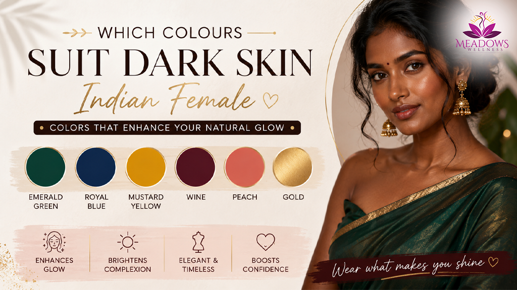 Which Colour Suits on Dark Skin Female | Meadows Wellness